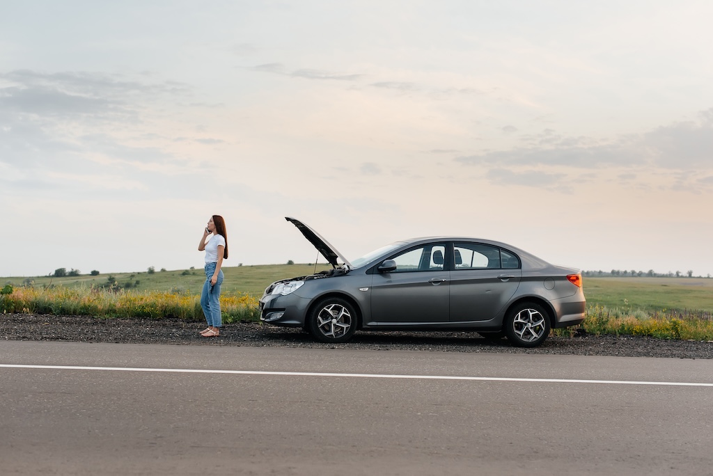Broken Down Car
